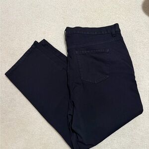 Gloria Vanderbilt Amanda All-Around Slimming Effect Black Pants in 16W Average